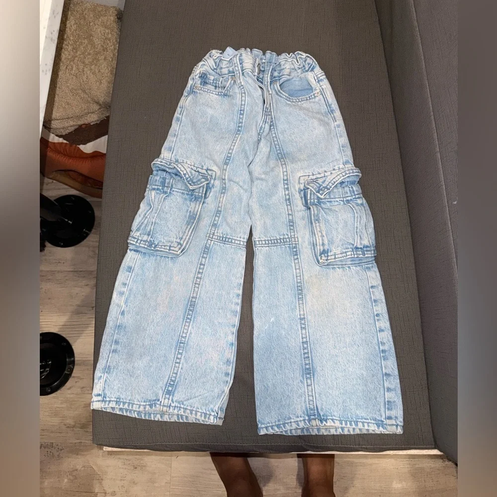Old Navy Medium Blue High-Rise Jeans